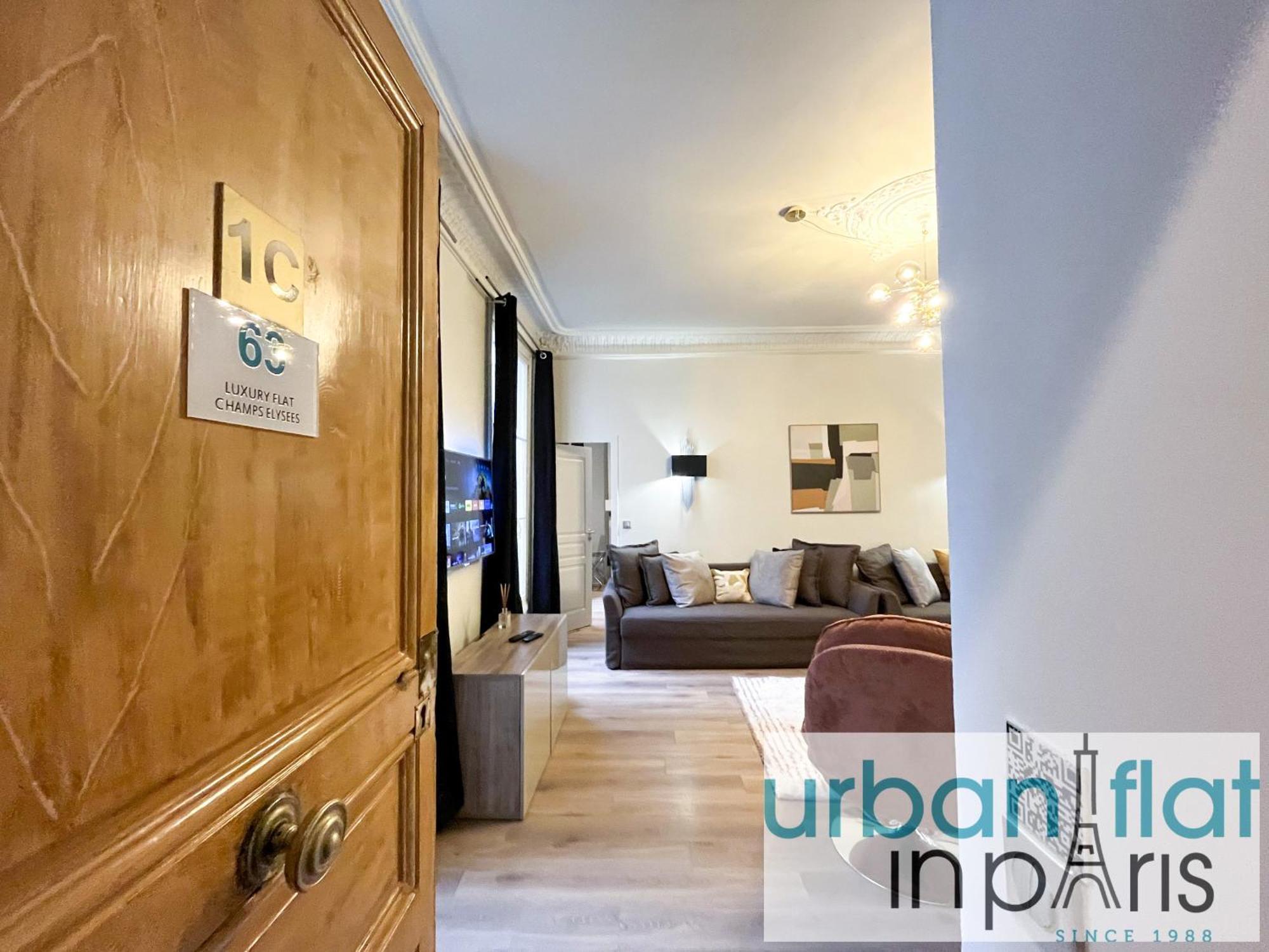 Urban Flat 63 - Beautiful 3 Bedroom Flat Champs-Elysees Parigi Esterno foto